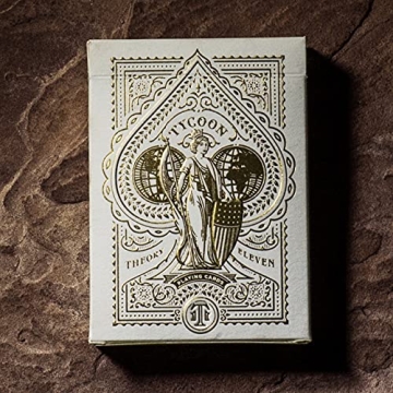 Theory11 Tycoon Ivory Playing Cards for Magic Lovers