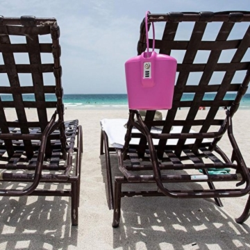 SAFEGO Portable Lock Box Safe Key & Combination Security