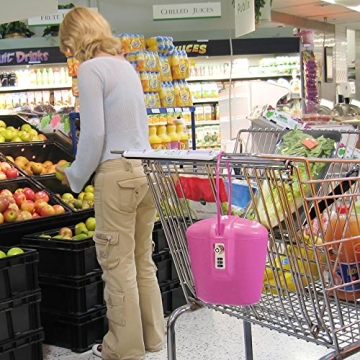 SAFEGO Portable Lock Box Safe Key & Combination Security