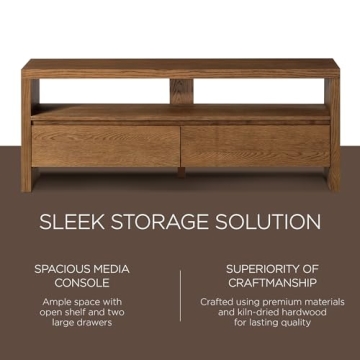 Maven Lane Ada Wooden Media Unit for Modern Living Rooms