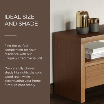 Maven Lane Ada Wooden Media Unit for Modern Living Rooms