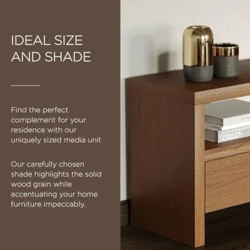 Maven Lane Ada Wooden Media Unit for Modern Living Rooms