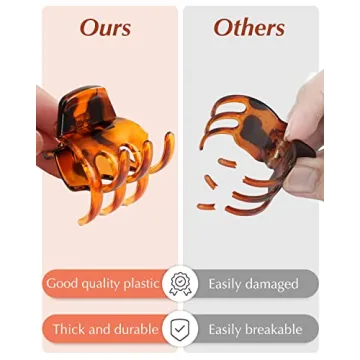 Medium Hair Clips for Women - 18 Pcs No-Slip Jaw Clips