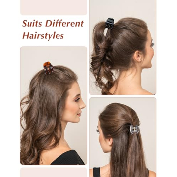 Medium Hair Clips for Women - 18 Pcs No-Slip Jaw Clips