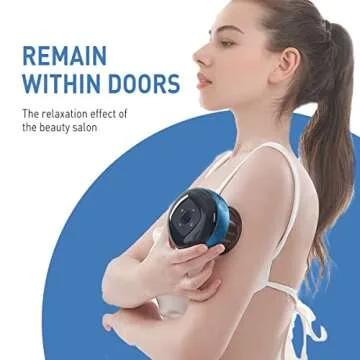 Smart Dynamic Cupping Therapy Set,Cellulite Massager 3 in 1 Vacuum Therapy Machine Cellulite Remover,Gua Sha Massage Tool with12 Level Temperature and Suction manual-back-massagers