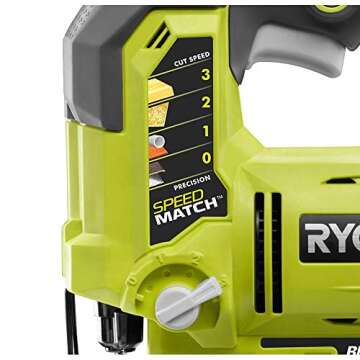 Ryobi R18JS-0 Jigsaw Battery 18V ONE+ 3000 rpm 25mm (Body Only)