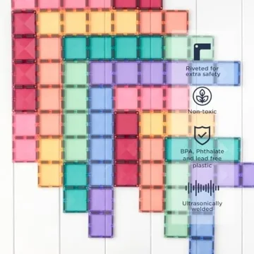 Connetix Pastel Rectangle Pack for All Ages