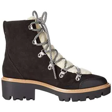 Caleb Shearling Hiking Boot for Women by The Drop
