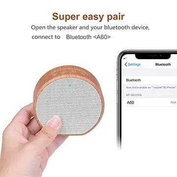 UZiLaCo Portable Bluetooth Speaker - Stylish and Waterproof