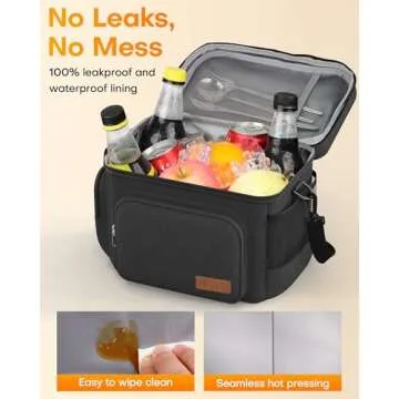 HOTOR Insulated Leak-Proof Lunch Box for All Occasions