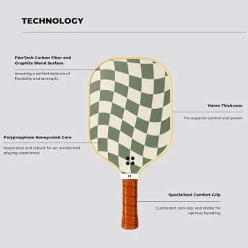 Holbrook Pickleball Paddle - Lightweight Sports Gear for All