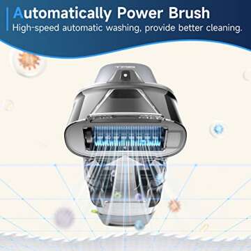 TAB Carpet Cleaner Machine, Cordless Spot Portable Carpet Cleaner,2023 Upgrade Lightweight Cordless ...