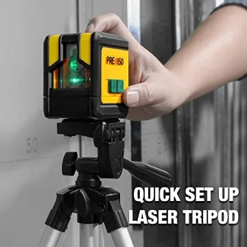 PREXISO Laser Level with Tripod for Easy Home Improvement