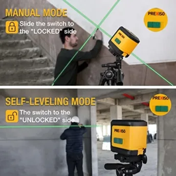PREXISO Laser Level with Tripod for Easy Home Improvement