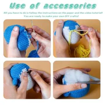 Ultimate Beginner Crochet Kit - Fun Animal Dolls & Tutorials