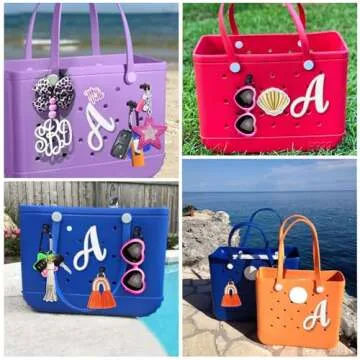 Mity Rain Letter Charms - Personalized Bag Accessories