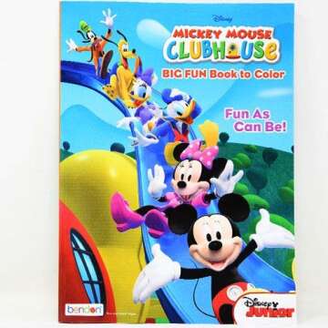 Disney Coloring Books for Kids - Mickey Mouse Fun