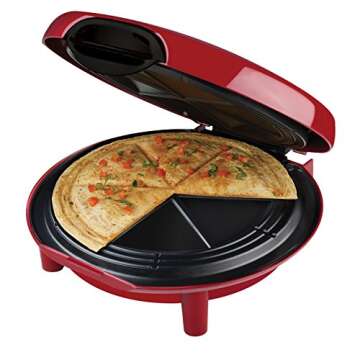George Foreman GFQ001 Quesadilla Maker - Quick & Easy Cooking for Delicious Snacks