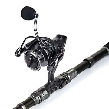 Sougayilang Fishing Rod Combo for Travel Ready Fishing