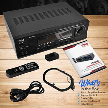 Pyle 300W Bluetooth Audio Amplifier for Home Use