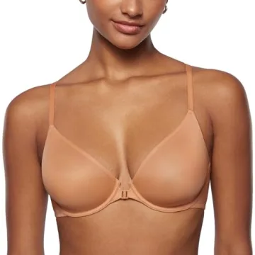 INLYRIC Women's Comfortable Mesh Front Closure Bra - Sexy Support