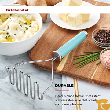 KitchenAid Aqua Sky Stainless Steel Wire Masher