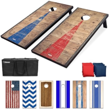 GoSports Rustic Cornhole Game Set: Fun for Everyone!