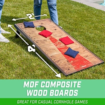 GoSports Rustic Cornhole Game Set: Fun for Everyone!