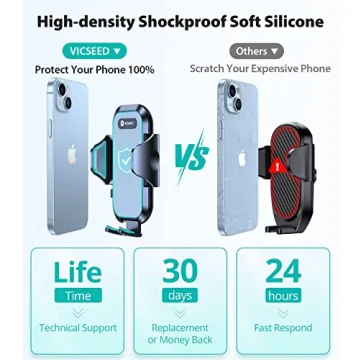 VICSEED Car Phone Holder for Easy Hands-Free Navigation