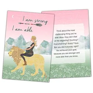 Mama Natural Pregnancy Affirmation Cards for New Moms