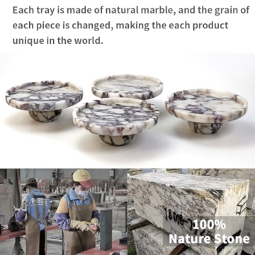 Unique Marble Decorative Tray for Elegant Home Decor