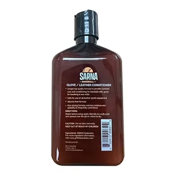 SARNA Baseball Glove Leather Conditioner for Optimal Care