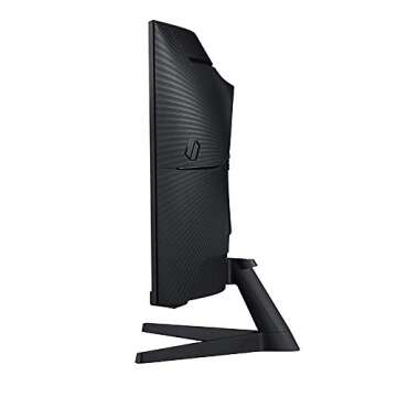 Samsung 32” Odyssey G5 Gaming Monitor, WQHD (2560x1440), 144Hz, Curved, 1ms, HDMI, Display Port, AMD FreeSync Premium, HDR10, LC32G55TQWNXZA, Black