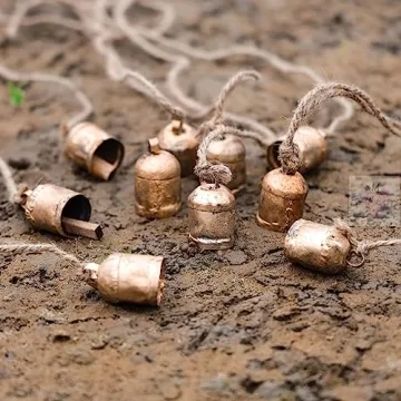 Rustic Shabby Chic Bells - 10 Handmade Cow Bells