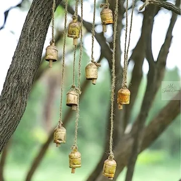 Rustic Shabby Chic Bells - 10 Handmade Cow Bells