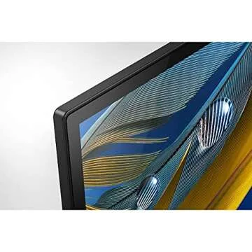 Sony A80J 77 Inch TV: BRAVIA XR OLED 4K Ultra HD Smart Google TV with Dolby Vision HDR and Alexa Compatibility XR77A80J- 2021 Model, Black