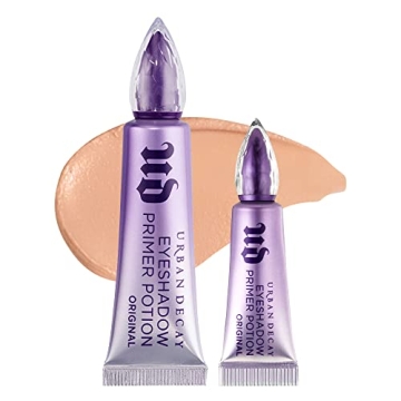 Urban Decay Eyeshadow Primer Potion Set - Nude Eye Primer for Crease-Free Eyeshadow & Makeup Looks -...