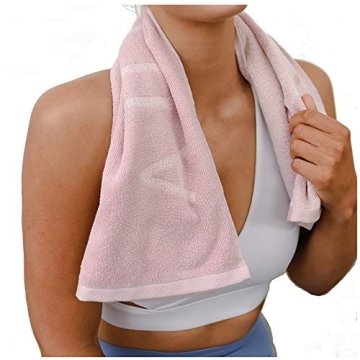 Soft Organic Cotton Gym Towel - Odor-Free & Absorbent