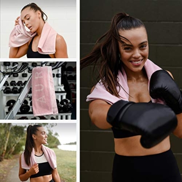 Soft Organic Cotton Gym Towel - Odor-Free & Absorbent