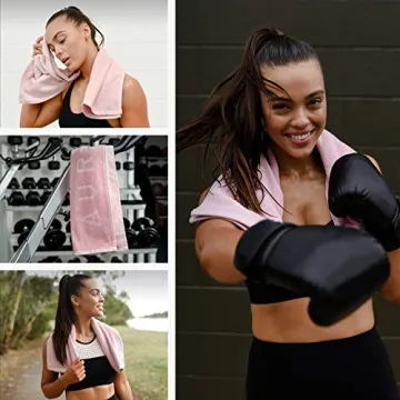 Soft Organic Cotton Gym Towel - Odor-Free & Absorbent