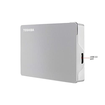 Toshiba Canvio Flex 4TB Portable Hard Drive USB-C, USB 3.0