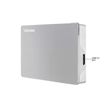 Toshiba Canvio Flex 4TB Portable Hard Drive USB-C, USB 3.0