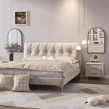 Poseerkey 2-Pack 30x20 inch Arched Wall Mirror, Bathroom Vanity Mirror, Wall Aluminum Frame Arched Mirror, Bathroom Wall Mounted Mirror, entryway, Black (Set of 2)