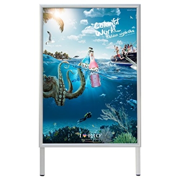 Durable A-Frame Sidewalk Sign for Indoor and Outdoor Use