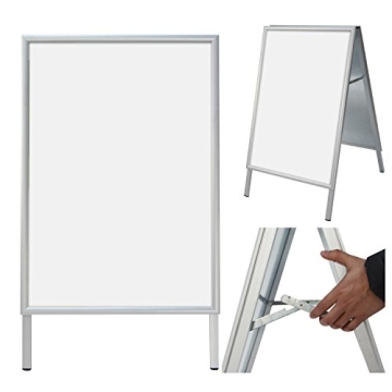 Durable A-Frame Sidewalk Sign for Indoor and Outdoor Use