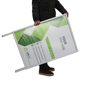 Durable A-Frame Sidewalk Sign for Indoor and Outdoor Use