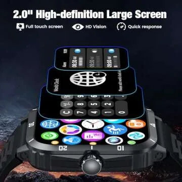 Smartwatch for Men with Health Tracking and Call Functionality