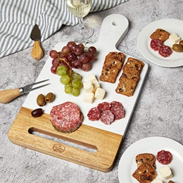 Elegant Tender Cottage Cutting Board & Cookbook Holder