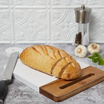 Elegant Tender Cottage Cutting Board & Cookbook Holder