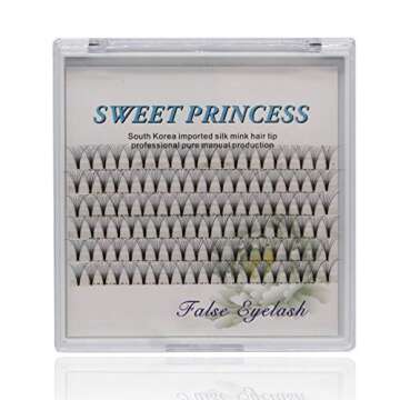 Soft 120Pcs Premade Volume Fans Eye Lash Extensions